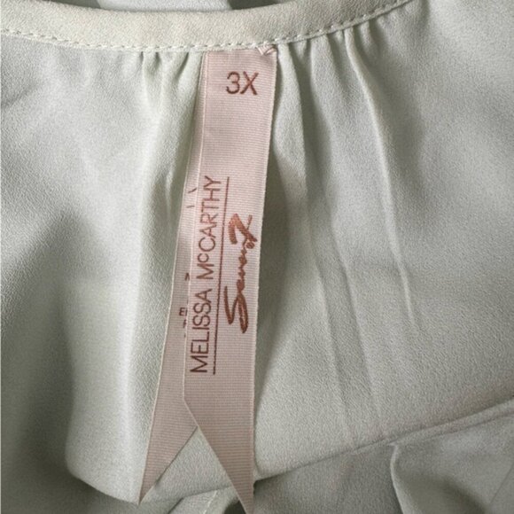 Melissa McCarthy Seven7 Cold-Shoulder Blouse Size 3x - Picture 4 of 10